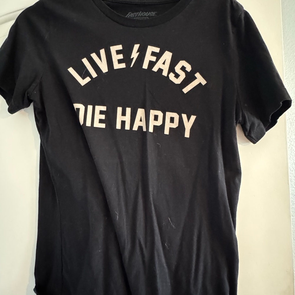 Fasthouse Black Graphic Tee